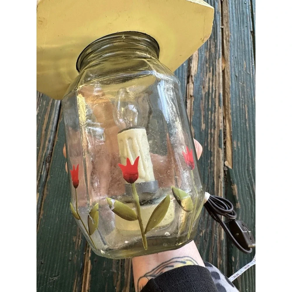 Susan Winget Vintage Decorative Side Table‎ / Desk Jar Lamp Family